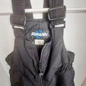 Rawik 3T Toddler Black Snow Bib